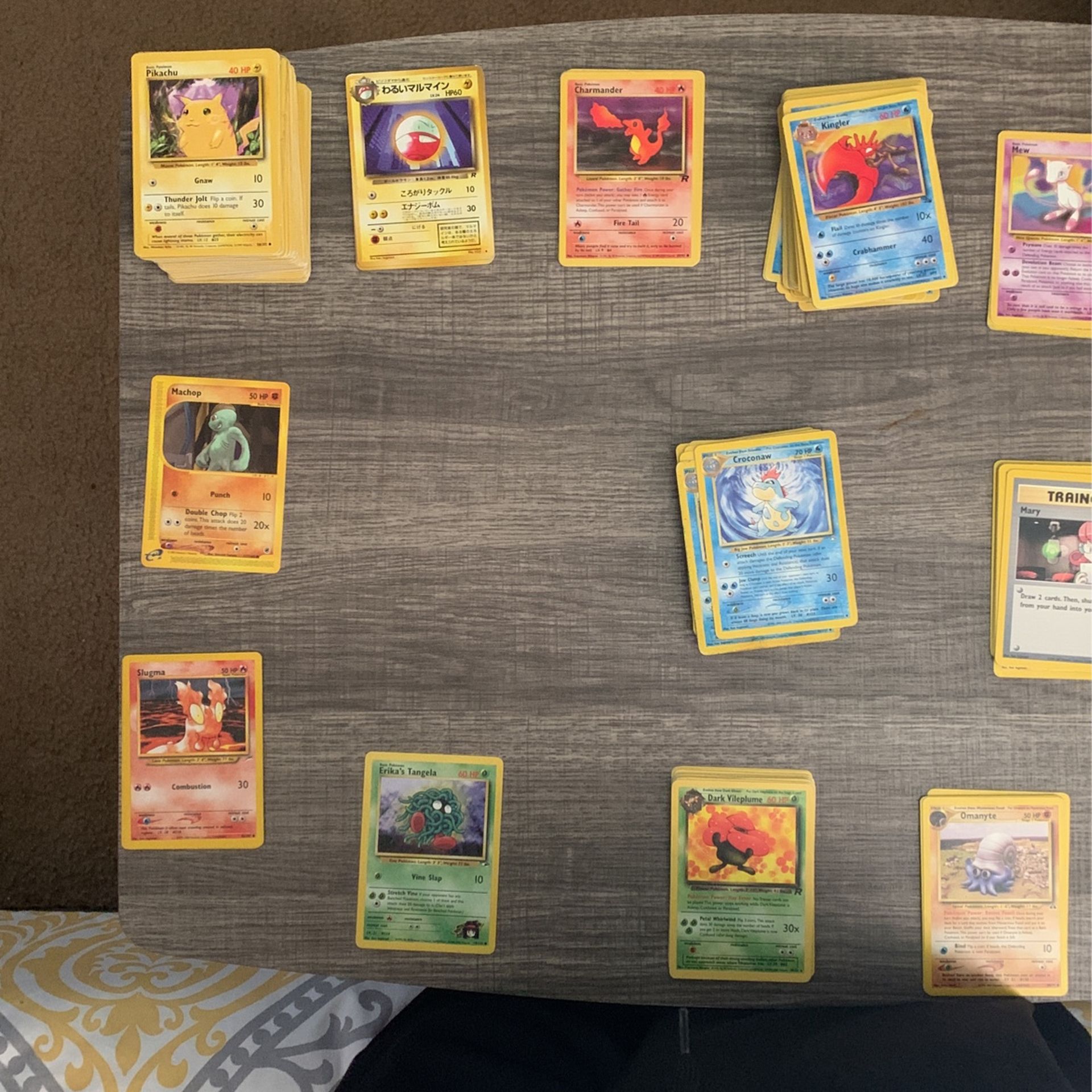 Lot Of Old School Pokémon Cards 