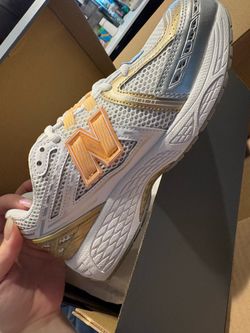 5Y 1906 new balance orange gray new with box