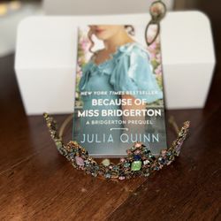 New Bridgerton Book & Vintage Jewel Tiara