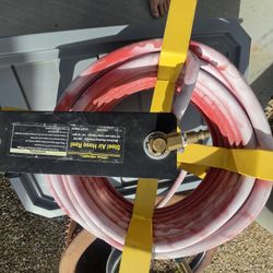 Air hose reel 3/8 in. hose or 50 ft. of 1/2 in. hose. 