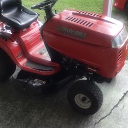 Troy Bilt riding lawnmower needs motor I guess 150
