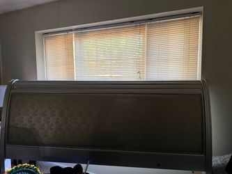 King Size Headboard Silver