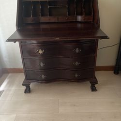 Antique Queen Ann writing desk