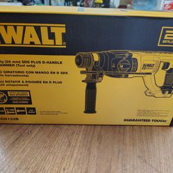 DeWalt 1 in rotary hammer SDS plus