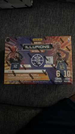 Panini 2020-2021 Illusions Basketball NBA Mega Box Sports Trading Card