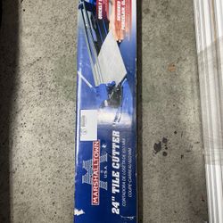 24” Marshalltown Tile Cutter NEW