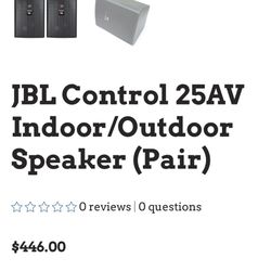 2 Studio/ Outdoor Speakers 