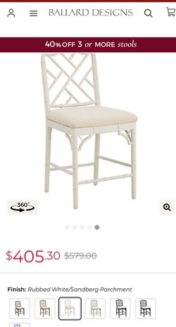 Ballard Design Bar Stools 