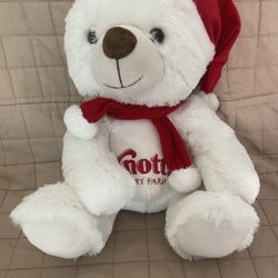 Knotts Berry Farm Christmas Teddy Bear New