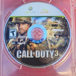 Call Of Duty 3 Xbox 360