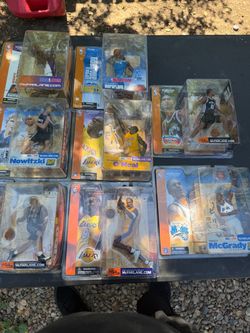 McFarlane NBA Action Figures Lot of 9