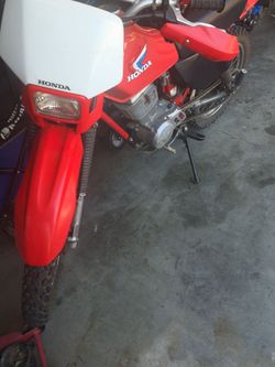 84 Honda xl80s plated