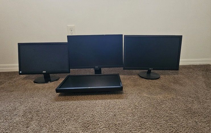 Used Monitors, QTY 4