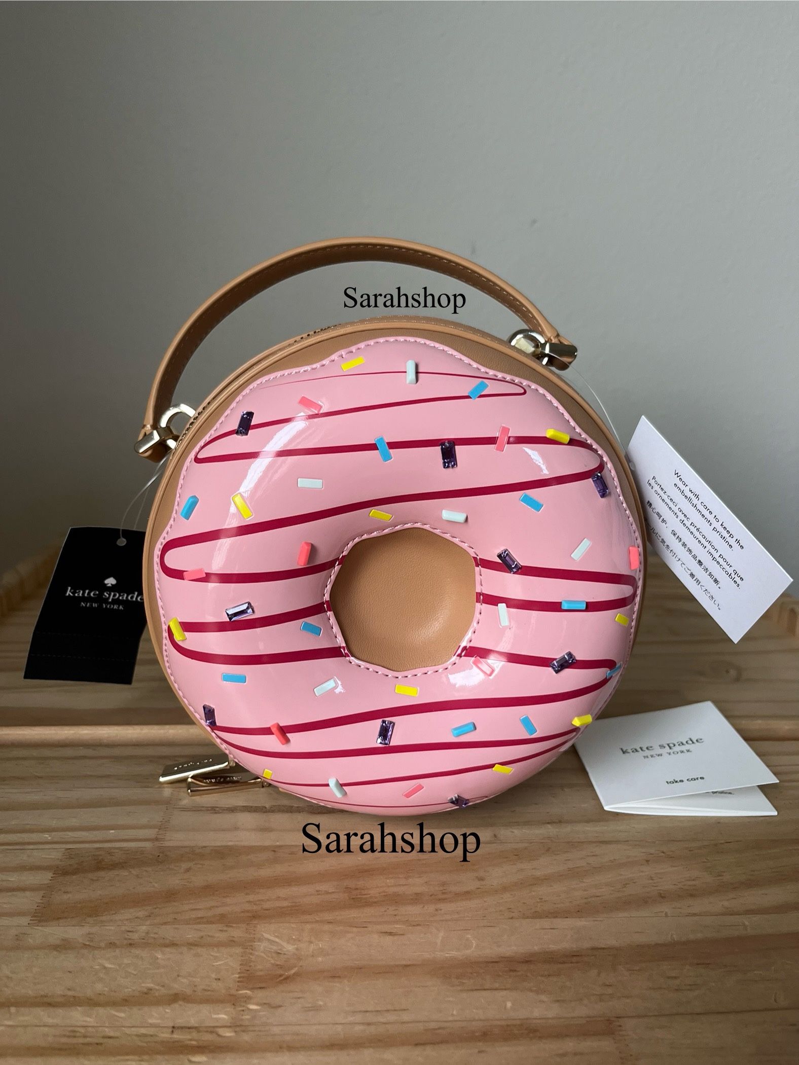 Kate Spade 3D donut crossbody  