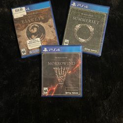 The Elder Scrolls Bundle PS4 Games