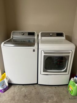 LG washer and dryer