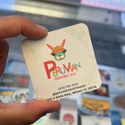 Peruvian Restaurant Business Cards