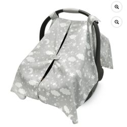 Infant Baby Car seat Cover And Car seat Head Support And Strap Covers 