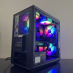 FAST Custom Ryzen Gaming PC Computer (Ryzen 5 5500, 16GB RAM, GTX 1070 8GB, 512GB NVMe + 1TB HDD)