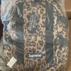 Supreme cheetah hot sale backpack