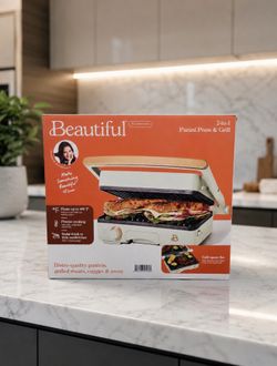 New! Panini Press & Grill