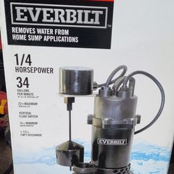 Everbilt Sump Pump ¼