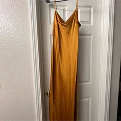 Gold Dress