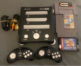 🕹️ RetroN 3 Black Console Bundle – NES / SNES / Sega Genesis + Games + Wireless Controllers – $100  Bring back the classics with this complete RetroN