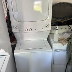 27” GE Stackable Washer And Dryer