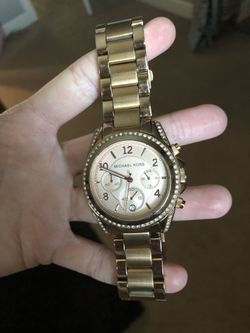 Michael Kors Rose Gold Watch
