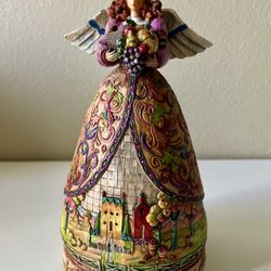 Jim Shore Heartwood Creek "Bountiful Angel" Fall figurine