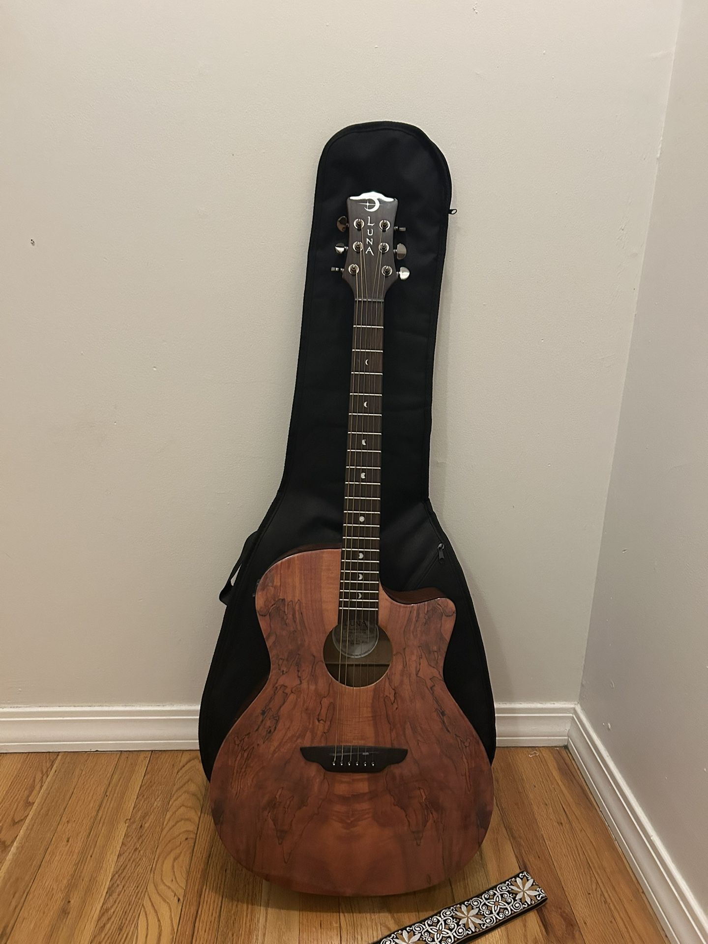 Luna Acoustic-Electric Guitar
