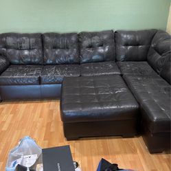 Free Dark Brown Couch 