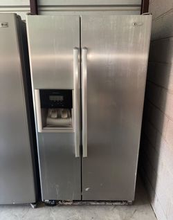 Kenmore Stainless Steel Refrigerator And Freezer