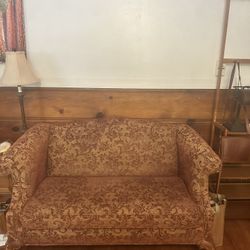 Red Loveseat