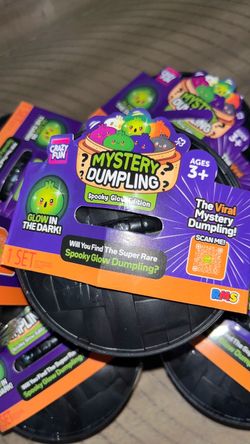 Spooky glow dumpling mystery dumpling Halloween