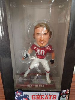 Pat Tillman Arizona Cardinals Retired Bobblehead – Rare Forever Collectibles NFL