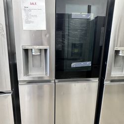Unused LG Side By Side Refrige With Instaview 
