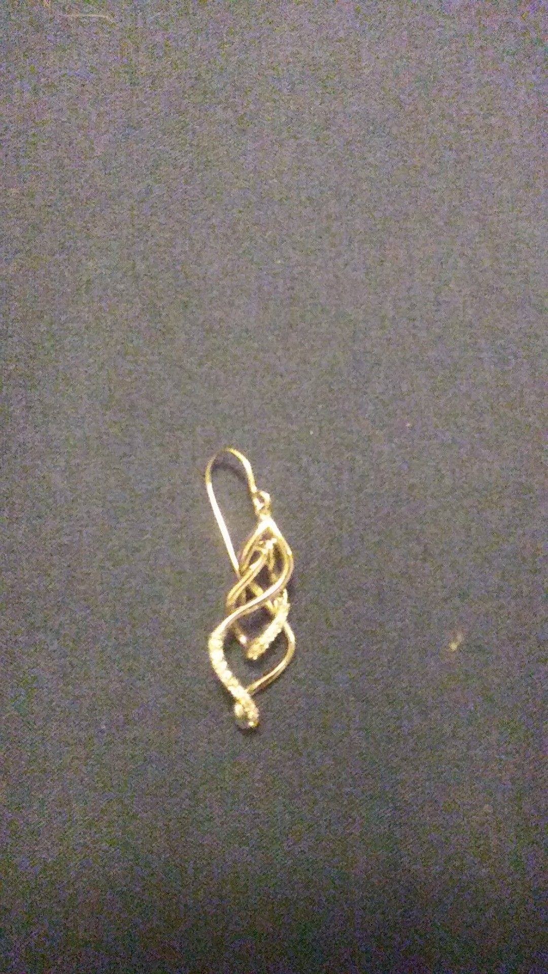 Xxxtentacion iconic earring 1/5 carat diamond 10k white gold