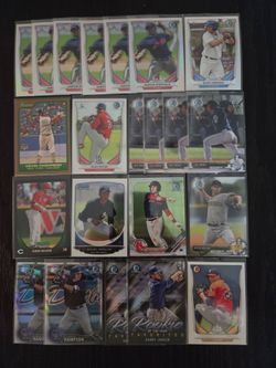 Bowman Chrome Rookie Cards Baseball Card Lot