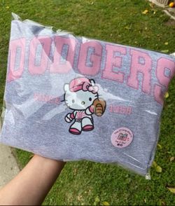 Hello Kitty Dodgers Crewneck