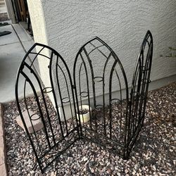 Pet Gate Candle Holder Thing 