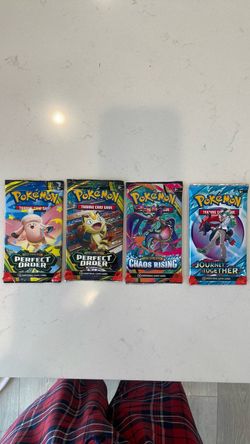 Pokémon TCG Booster Packs Lot of 4