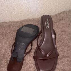 Top Moda Brown Heels
