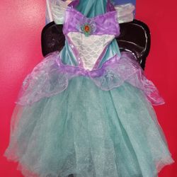 Little Mermaid Halloween Costume Size3t-4t 
