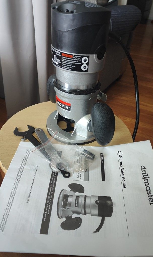 Drill master sale fixed base router