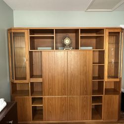 Danish Teak Wall Unit