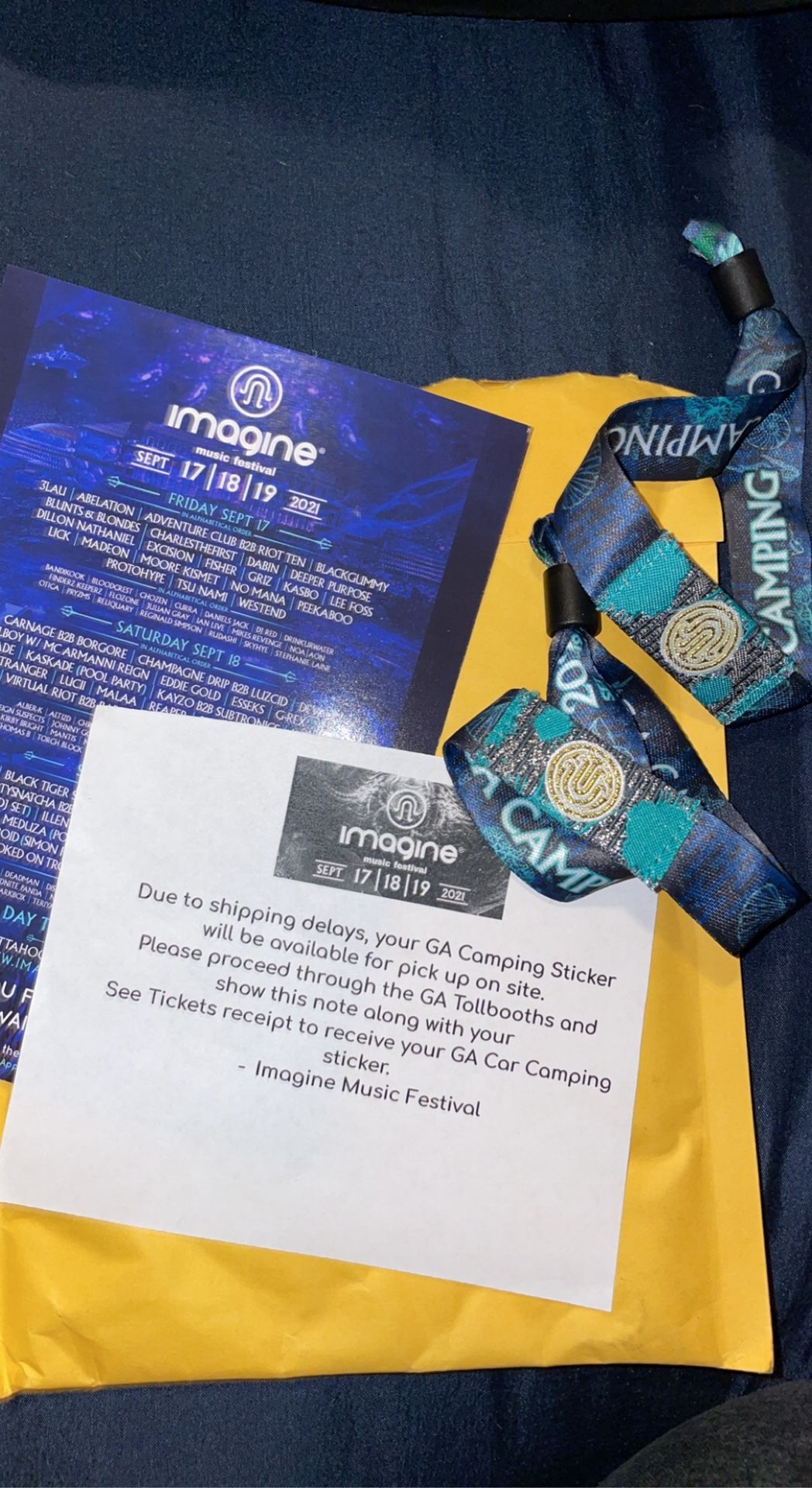 SOLD OUT IMAGINE MUSIC FESTIVAL PASS