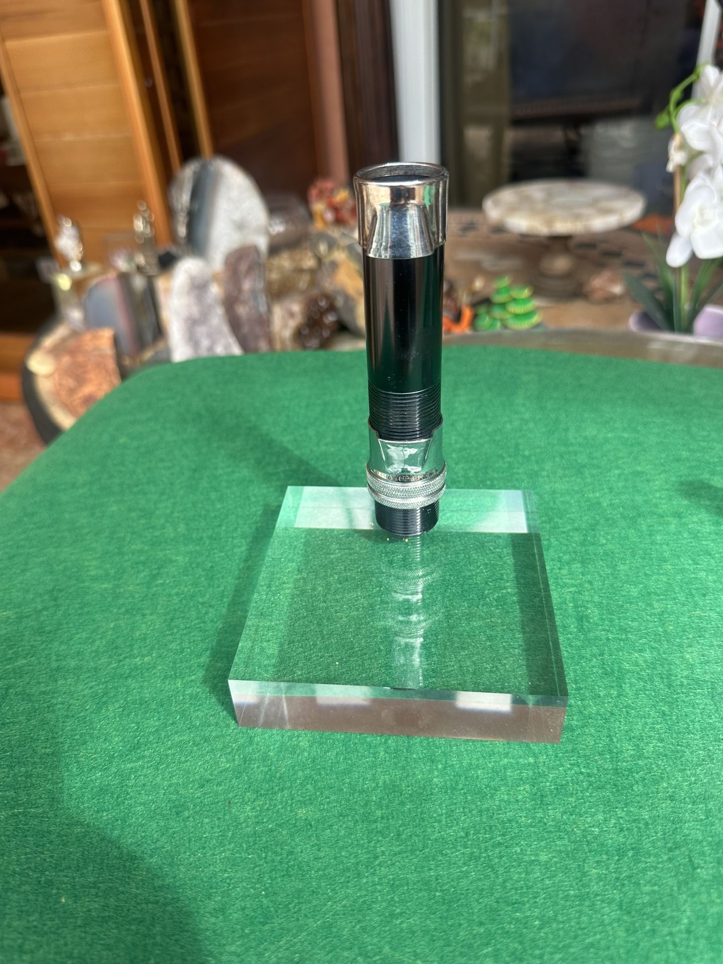 Unique Display Stand to Show Off Your Prized Fishing Reel.