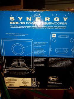 Klipsch Synergy 10" SubWoofer